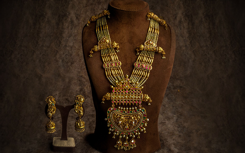 antique bridal jewellery set