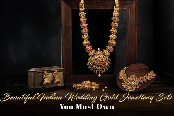 beautiful indian wedding gold jewellery