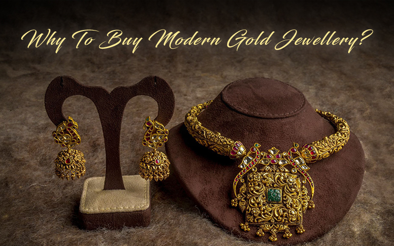 buy modern gold jewellery